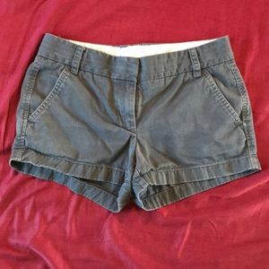 J. Crew chino classic twill short shorts. Size 2